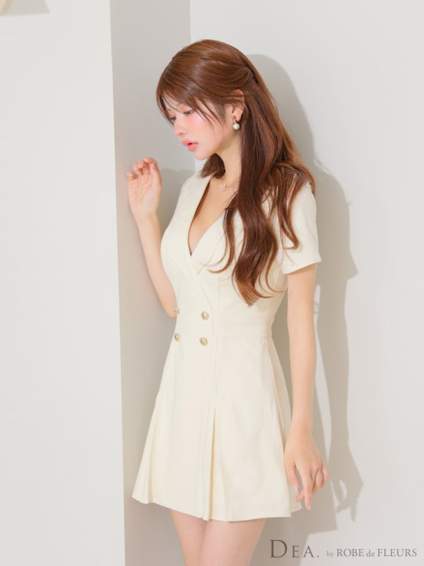 アイボリー　モデル：まりん　身長：164cm　着用サイズ：Sサイズ