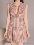 ベージュ モデル：ももか　身長：156cm　着用サイズ：Sサイズ