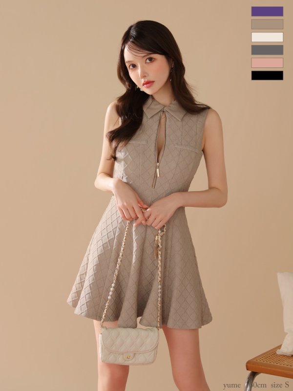 ブラウン モデル：ゆめ　身長：160cm　着用サイズ：Sサイズ