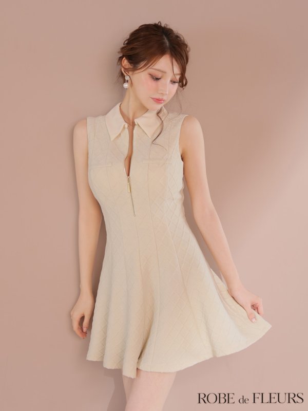 アイボリー モデル：ももか　身長：156cm　着用サイズ：Sサイズ