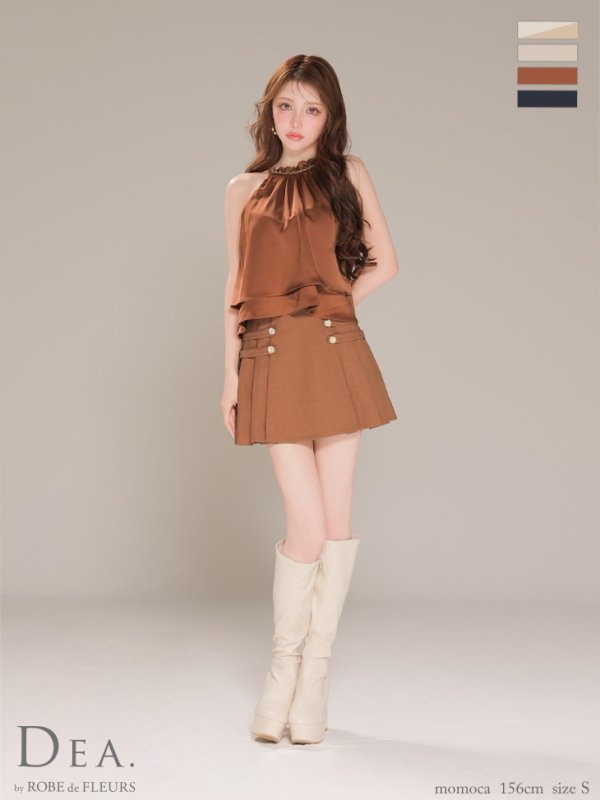 キャメル モデル：ももか　身長：156cm　着用サイズ：Sサイズ