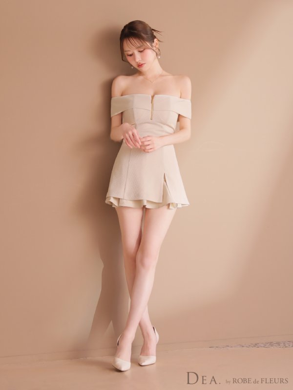 アイボリー　モデル：ゆめ　身長：160cm　着用サイズ：Sサイズ