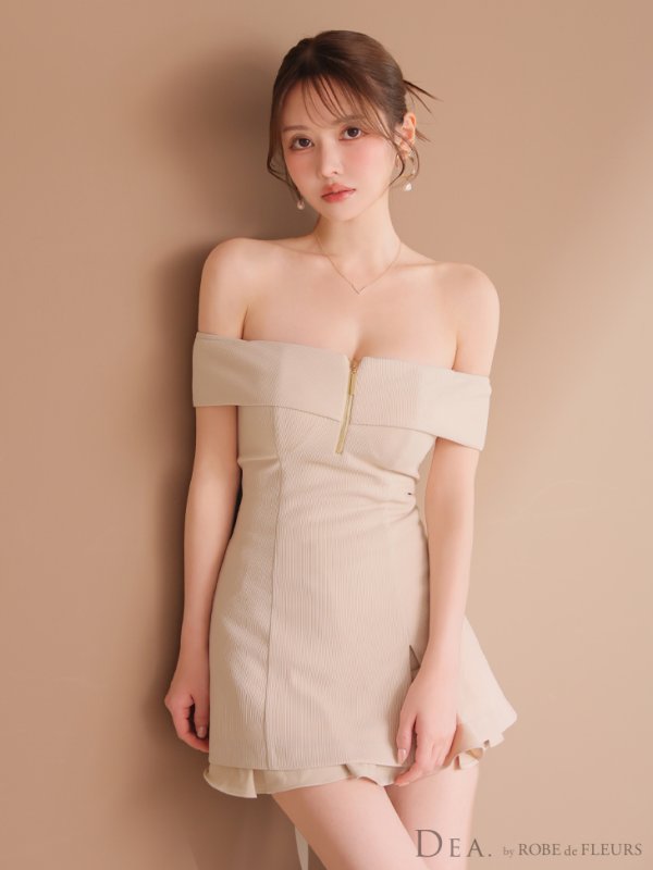 アイボリー　モデル：ゆめ　身長：160cm　着用サイズ：Sサイズ