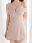 ピンク　モデル：ももか　身長：156cm　着用サイズ：Sサイズ