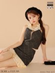ブラックチェック モデル：ももか　身長：156cm　着用サイズ：Sサイズ