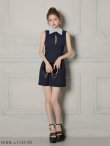 ネイビー　モデル：ももか　身長：156cm　着用サイズ：Sサイズ