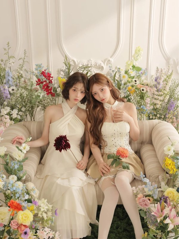モデル：天海りこ No.FM4234　身長：156cm　着用サイズ：Sサイズ　モデル：まみ No.FM4235　身長：161cm　着用サイズ：Sサイズ