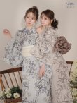 ブルー　モデル：ゆめ　身長：160cm　着用サイズ：Fサイズ　ベージュ　モデル：ももか　身長：156cm　着用サイズ：Fサイズ