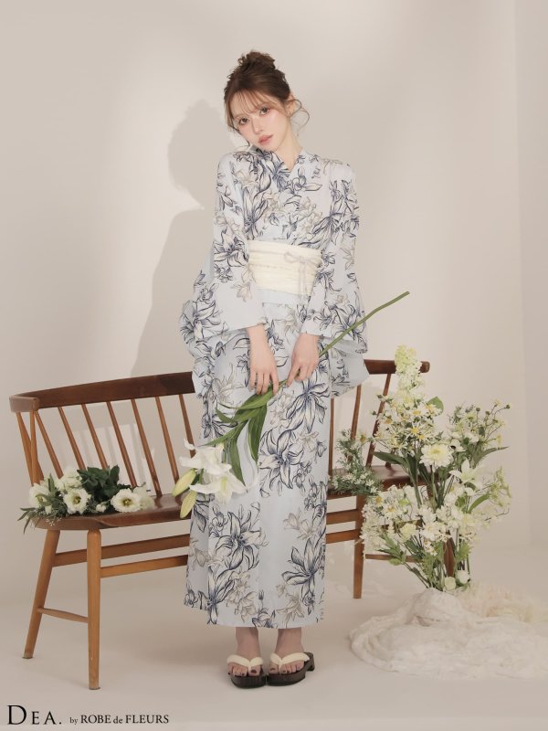ブルー　モデル：ゆめ　身長：160cm　着用サイズ：Fサイズ