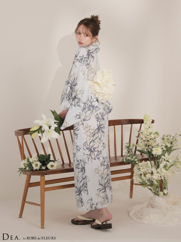 ブルー　モデル：ゆめ　身長：160cm　着用サイズ：Fサイズ