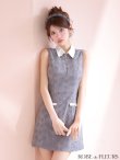 グレー　モデル：まりん　身長：164cm　着用サイズ：Sサイズ
