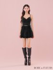 ブラック モデル：ハニ　身長：162cm　着用サイズ：Sサイズ