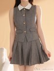 チャコールグレー　モデル：ももか　身長：156cm　着用サイズ：Sサイズ