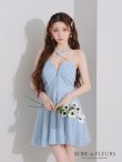 ブルー モデル：ももか　身長：156cm　着用サイズ：Sサイズ