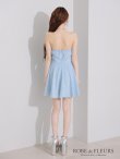 ブルー モデル：ももか　身長：156cm　着用サイズ：Sサイズ
