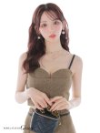 ライトブラウン　モデル：らいか　身長：163cm　着用サイズ：Sサイズ