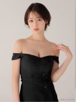 ブラック モデル：りこ　身長：156cm　着用サイズ：Sサイズ