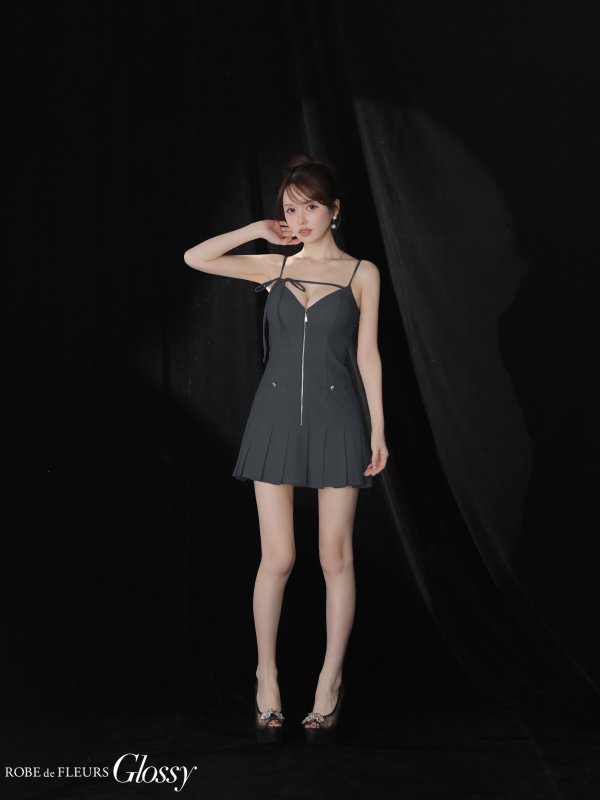 グレー　モデル：ゆめ　身長：160cm　着用サイズ：Sサイズ