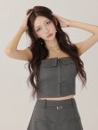 グレー モデル：ハニ　身長：162cm　着用サイズ：Sサイズ