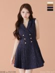 ネイビー モデル:ももか 身長:156cm 着用サイズ:Sサイズ
