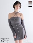 グレー　モデル：りこ　身長：156cm　着用サイズ：Sサイズ