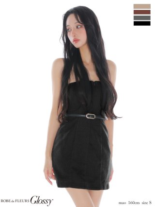 GL3293 ローブドフルールグロッシーキャバドレス ROBE de FLEURS Glossy】 ローブ・ド・フルール グロッシー - sugar