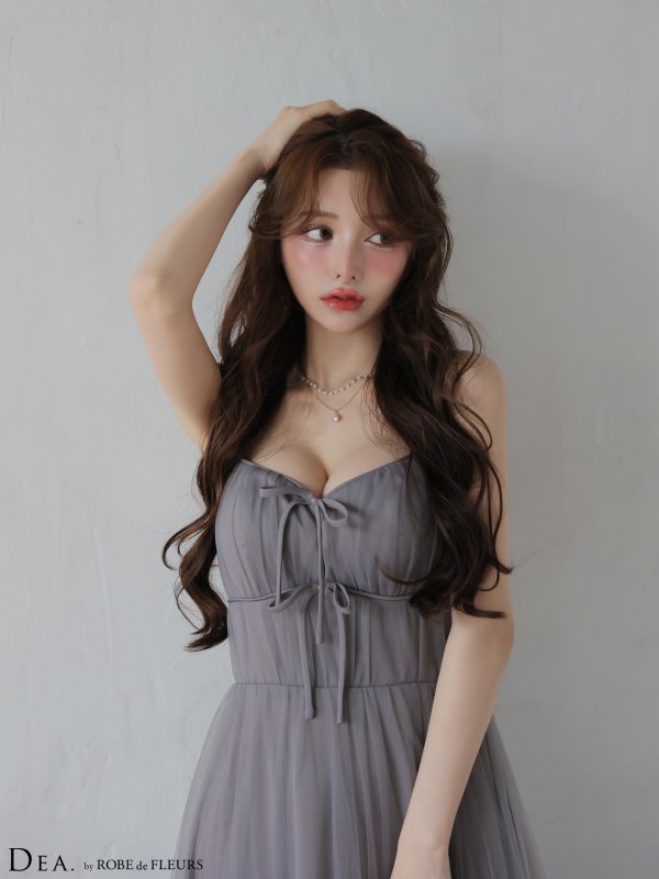 グレー モデル：ももか　身長：156cm　着用サイズ：Sサイズ