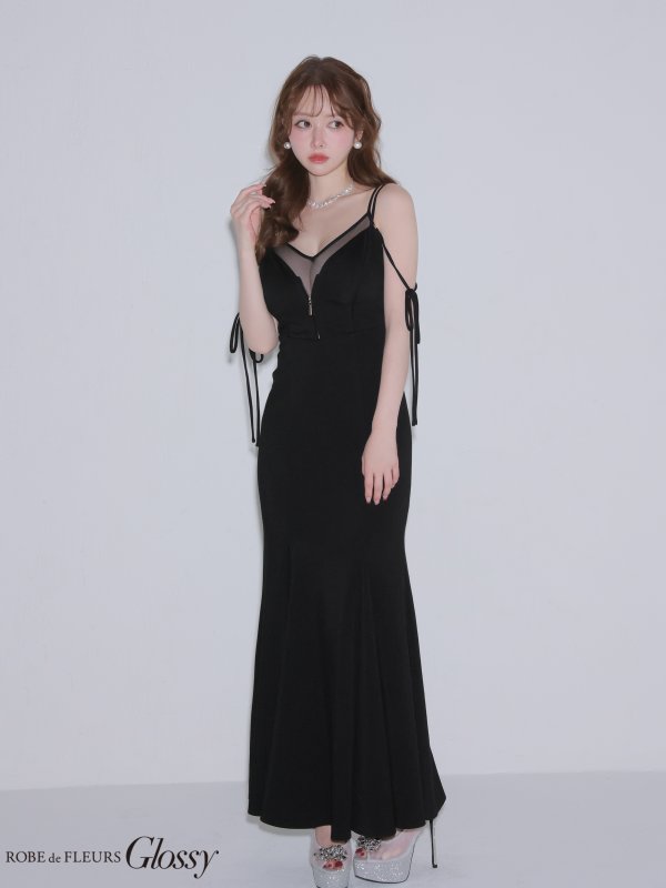 ブラック　モデル：ゆめ　身長：160cm　着用サイズ：Sサイズ