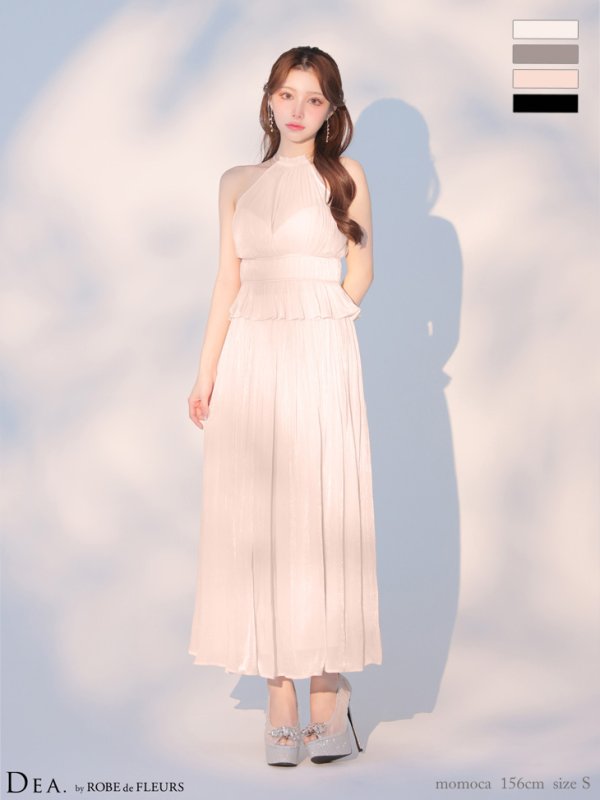 ピンクベージュ モデル：ももか　身長：156cm　着用サイズ：Sサイズ