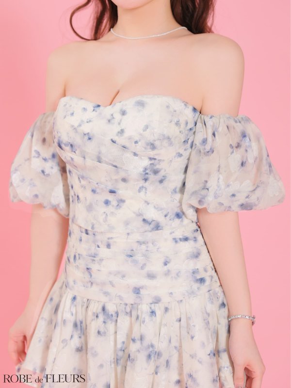 ブルー　モデル：ももか　身長：156cm　着用サイズ：Sサイズ