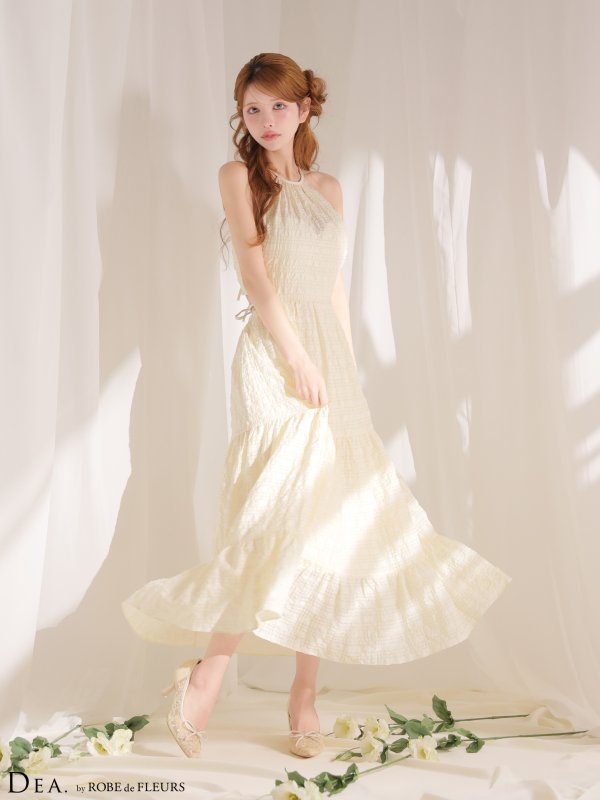 アイボリー　モデル：まりん　身長：164cm　着用サイズ：Sサイズ