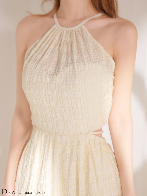 アイボリー　モデル：まりん　身長：164cm　着用サイズ：Sサイズ