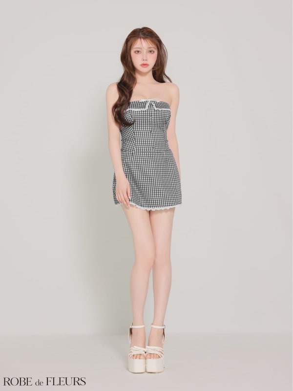 ブラック　モデル：ももか　身長：156cm　着用サイズ：Sサイズ