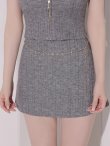 グレー　モデル：ゆめ　身長：160cm　着用サイズ：Sサイズ