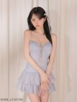 ブルー　モデル：みみ　身長：162cm　着用サイズ：Sサイズ