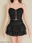 ブラック　モデル：いおり　身長：161cm　着用サイズ：Sサイズ
