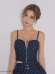 ネイビー　モデル：みゆ　身長：164cm　着用サイズ：Sサイズ