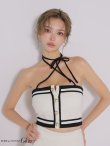 ホワイト　モデル：みゆ　身長：164cm　着用サイズ：Sサイズ