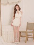 アイボリー　モデル：まみ　身長：161cm　着用サイズ：Sサイズ