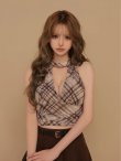 キャメルxブラウン　モデル：咲希　身長：164cm　着用サイズ：Sサイズ
