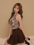 キャメルxブラウン　モデル：咲希　身長：164cm　着用サイズ：Sサイズ