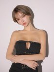 ブラック　モデル：みゆ　身長：164cm　着用サイズ：Sサイズ