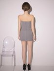 グレー　モデル：みゆ　身長：164cm　着用サイズ：Sサイズ