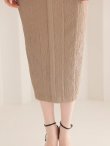 グレージュ　モデル：ゆめ　身長：160cm　着用サイズ：Sサイズ