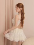 アイボリー モデル：しおん　身長：158cm　着用サイズ：Sサイズ