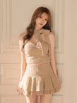 ベージュ　モデル：咲希　身長：164cm　着用サイズ：Sサイズ