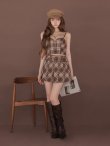 ブラウン　モデル：まみ　身長：161cm　着用サイズ：Sサイズ