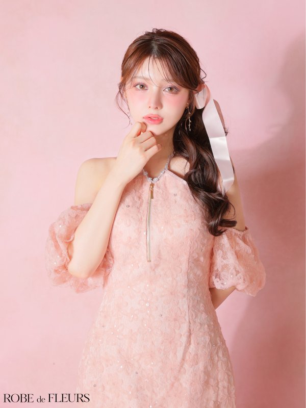 ピンク　モデル：ももか　身長：156cm　着用サイズ：Sサイズ