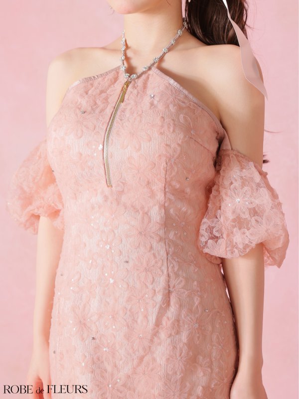 ピンク　モデル：ももか　身長：156cm　着用サイズ：Sサイズ