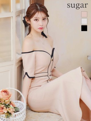 【関税込み】The Garment ミディアムドレス XS-Lサイズあり 【GINZA COUTURE/銀座クチュール】襟付き